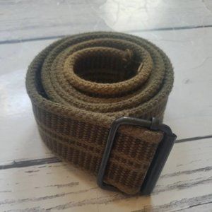 Army Green Belt 2" wide Size: 34 Mens woven